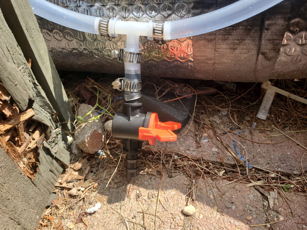 Drain Valve
Put at lowest elevation point of gas line